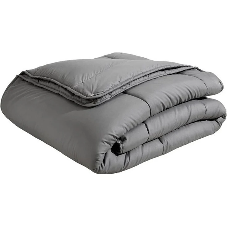 OTTO home Microfaserbettdecke Clarra, Bettdecke 135x200 cm, 155x220 cm, 200x200 cm, Füllung: Polyester, Bezug: Polyester, Bettdecken in grau, Sommer, Winter, 4 Jahreszeiten, Decke – Bild 4