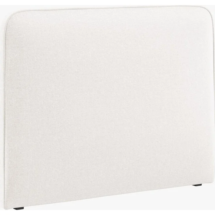 Micadoni Jamie Polster-Kopfteil Chenille Eden Helles Beige 200x120 – Bild 2