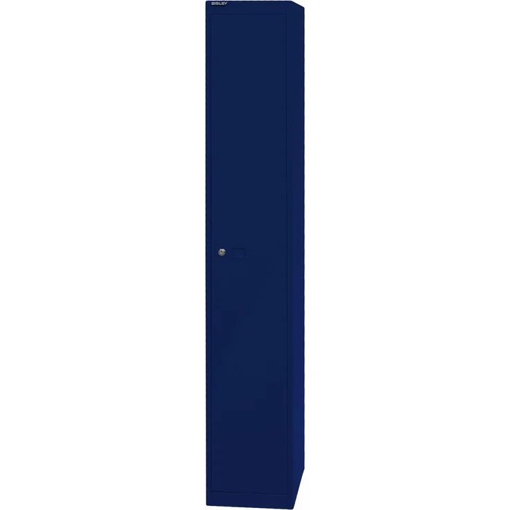 Bisley Garderobenschrank Office, 1 Abteil, 1 Fach, T 457 mm, Farbe oxfordblau – Bild 3
