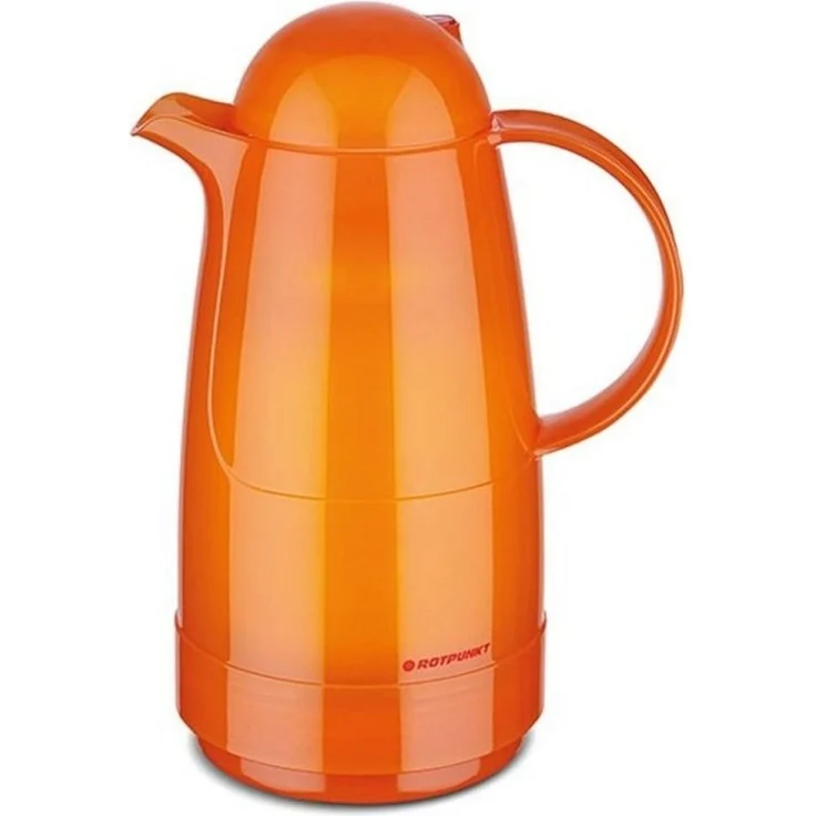 ROTPUNKT Isolierkanne 0,5 Liter 200 Glaseinsatz I hochwertig I langlebig I voller Geschmack, 0,5 l, (Kaffeekanne I Teekanne), Glaskolben aus doppelwandigem Rosalin-Glas – Bild 1
