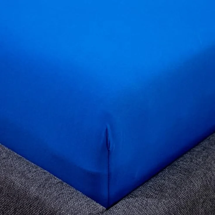 Traumschloss Spannbettlaken Comfort, Jersey, Royal, 90-100x200, 100% Baumwolle – Bild 3