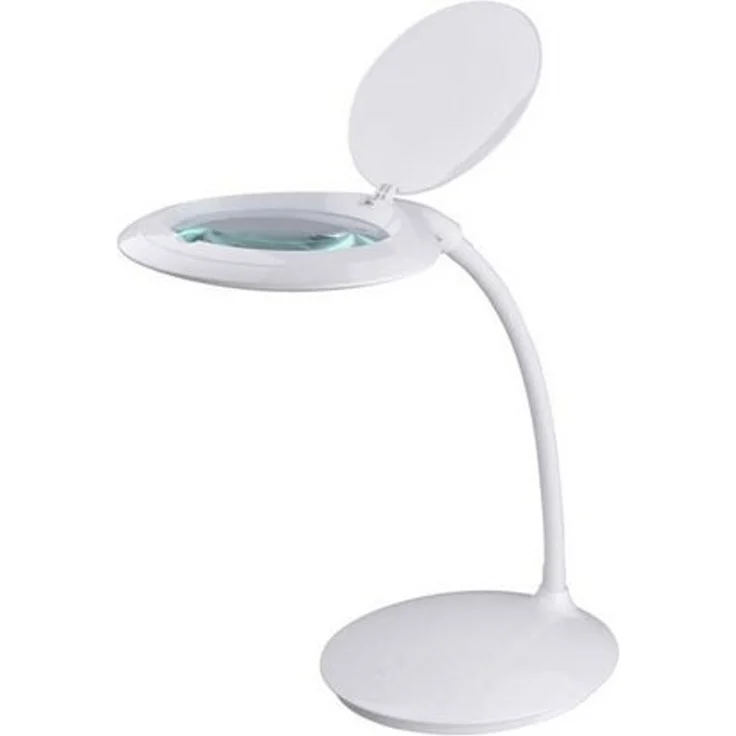 Semplix LED Arbeitslicht - Lupen-Tischlampe weiß (Linse 127 mm/dimmbar), LED fest integriert – Bild 4