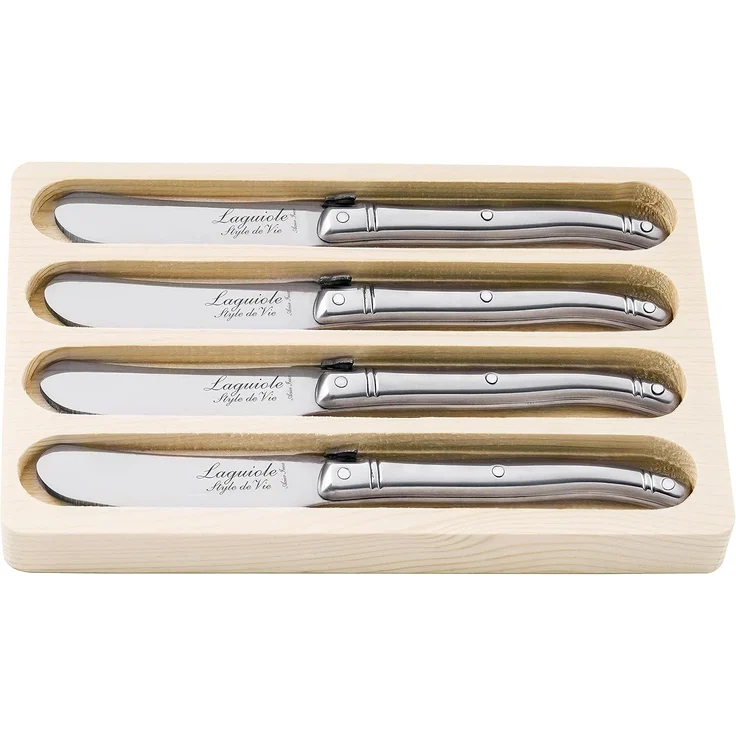 Butter-Messer Laguiole Set aus 4 Stück