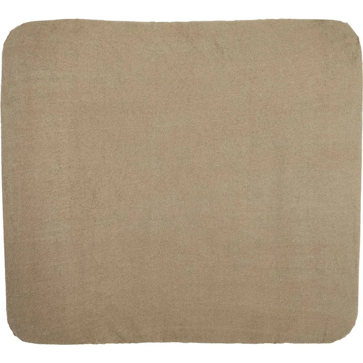 Meyco Baby Wickelauflagenbezug 75x85 cm Frottee Spannlaken Taupe | Baumwoll-Mix - Wickelunterlage - Oeko Tex zertifiziert - kuschelig weich & hautfreundlich - waschbar & trocknergeeignet