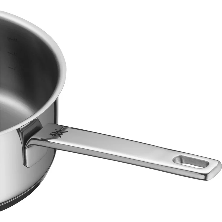 WMF Kasserolle Compact Cuisine, Cromargan® Edelstahl Rostfrei 18/10 (1-tlg), wärmeduzierende Hohlgriffe, Innenskalierung, Schüttrand – Bild 3
