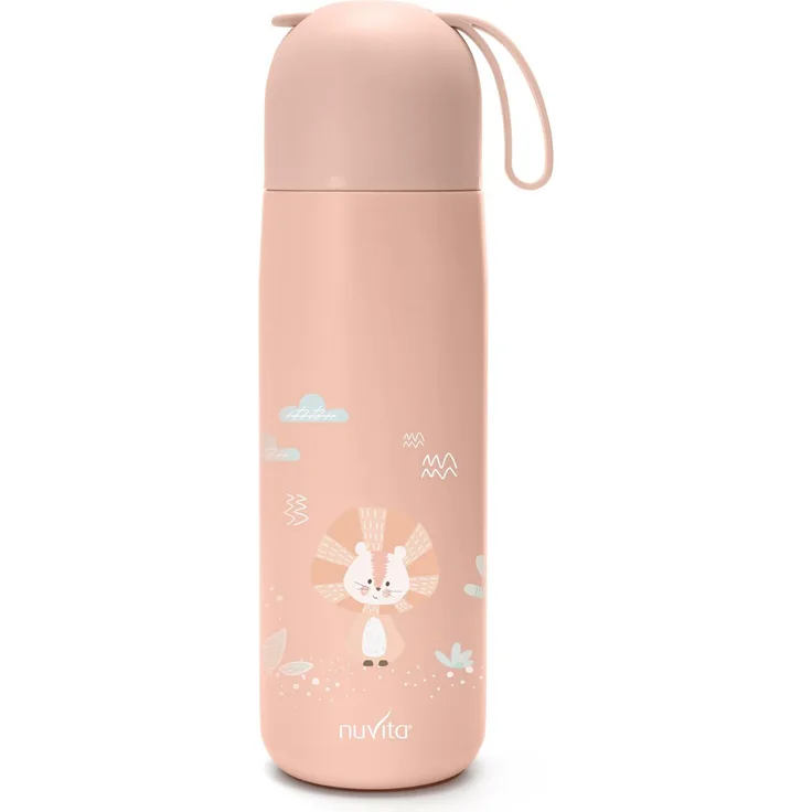 Nuvita 4435 | Thermoskanne für heiße und kalte Speisen | Thermobehälter für warme Lebensmittel | Babynahrungsbehälter | Thermosflasche | Thermosflasche | Thermos | Heiße Speisen | English Rose