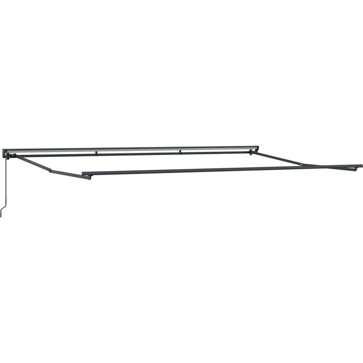vidaXL Manuell einziehbare Markise Sand 4 × 3,5 m 3426145 – Bild 3