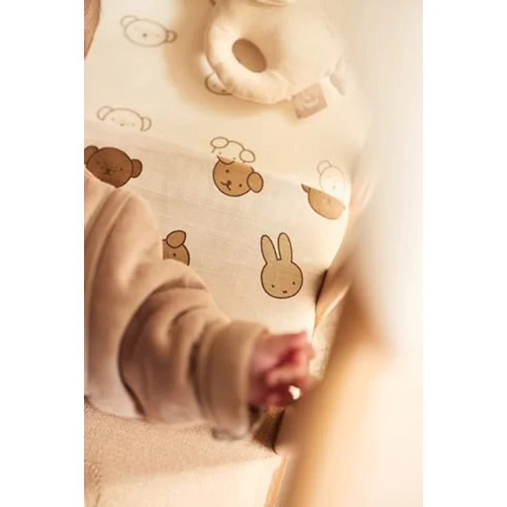 Jollein Baby Schlafsack Ärmellos Samt - Oatmeal - – Bild 5