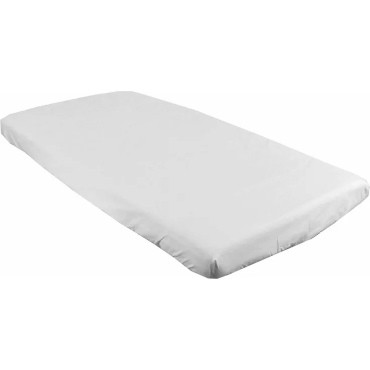BABYLUX Spannbetttuch 70x140 cm, Grau