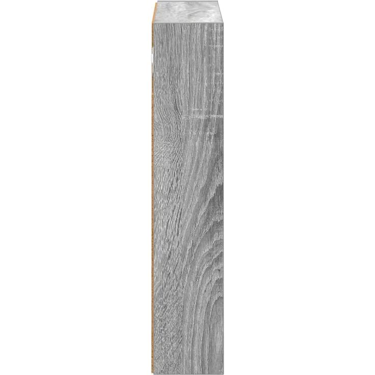 vidaXL Badezimmer-Wandschrank mit Regal Graues Sonoma 40 x 10 x 50 cm 889348 – Bild 5