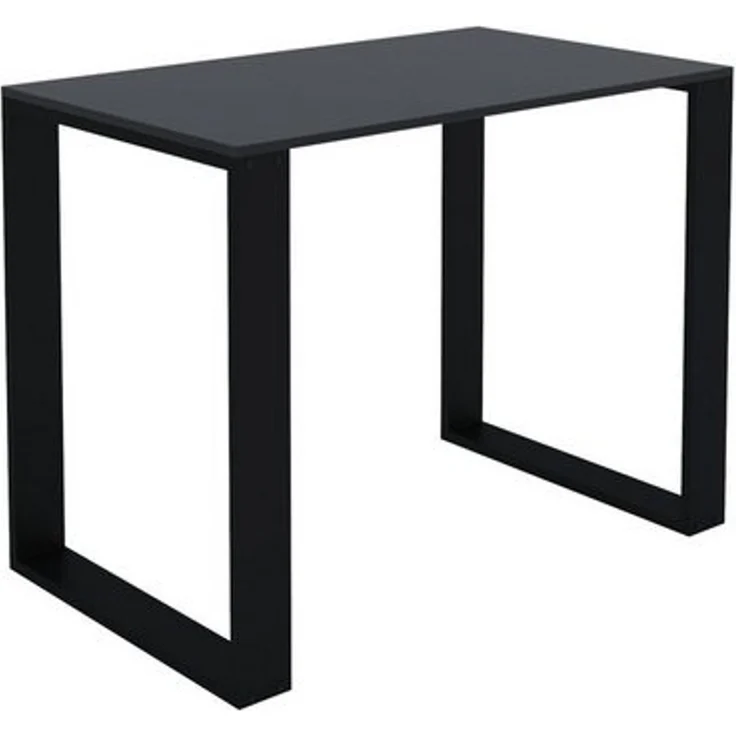 AKKE Esstisch, Esszimmertisch LOFT Schwarze Beinen Küchentisch Bürotisch 2mm-PVC – Bild 4