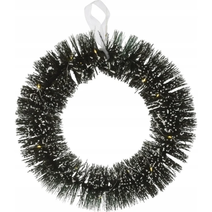 Home Styling Collection Weihnachtsgirlande mit LED-Beleuchtung Ø 30 cm
