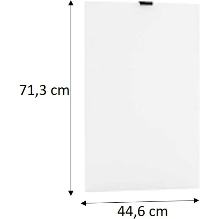 Möbelfront für vollintegrierten Geschirrspüler 45 cm – Alice FZ45 PZ, Weiß Hochglanz – inkl. Griff – kein Schrank/Gerät – Bild 5