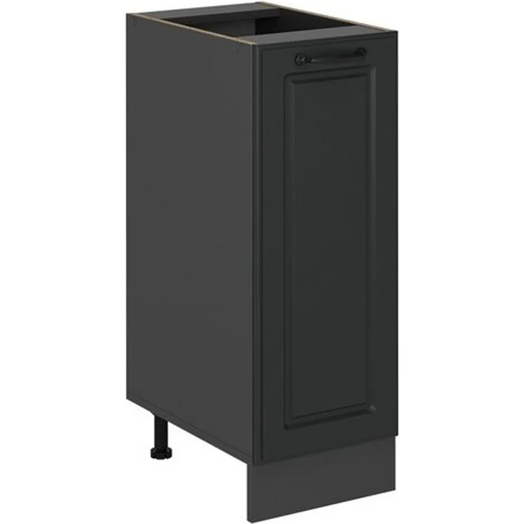 Apothekerschrank R-Line Anthrazit Landhaus 30 cm ohne Arbeitsplatte Vicco – Bild 4