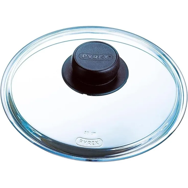 Pyrex 4937231 Glasdeckel für Topf-Pfanne, 21,5 x 23 x 6,5 cm, transparent