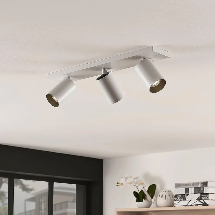 Arcchio Deckenstrahler Brinja, Metall, Weiß IP20, 3 x 8 W LED – Bild 3