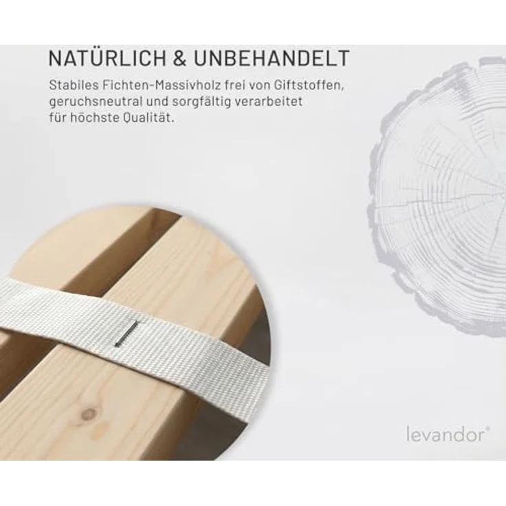 Panorama24 Rollrost Premium 120x200 (23 Latten) Rolllattenrost Lattenrost Bettrost Rollroste Holzlatten Latten Rost – Bild 3