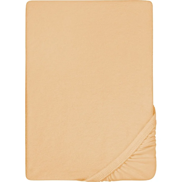 biberna Frottee-Stretch-Spannbetttuch 0012344, gold, 1x 140x200 cm - 160x200 cm – Bild 5