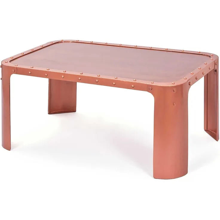 'Gormur' Couchtisch, Kupfer, 110 x 70 x 45 cm