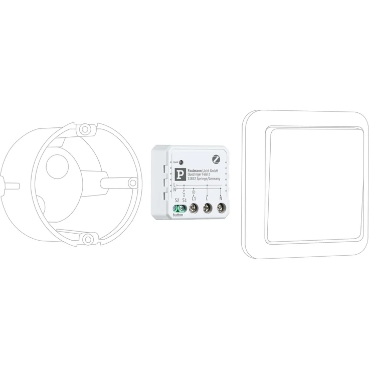 Paulmann SH ZB Unterputzaktor On/Off 230V max 300W 50139 – Bild 8
