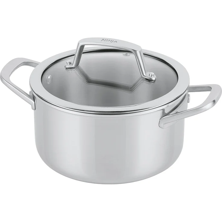 NINJA Bratentopf Ø18cm EverClad Edelstahl – Bild 2