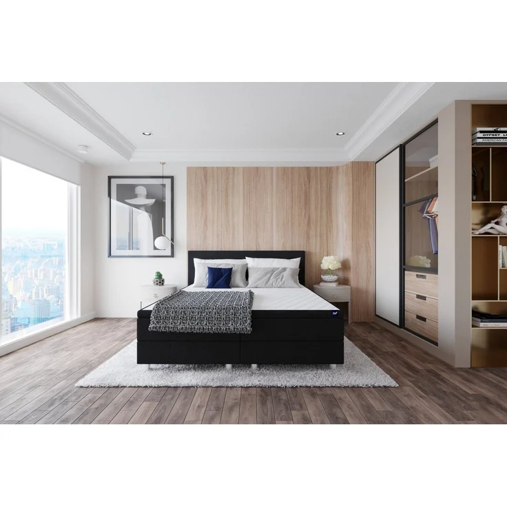 Best for Home Boxspringbett Neo Sawana Bonellfederkernmatratze mit 5 cm Topper (90x200 120x200 140x200 160x200 180x200 200x200), Handwerksqualität,TOP Preis-Leistungs-Verhältnis – Bild 2