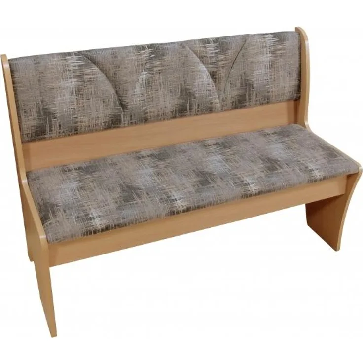 Truhensitzbank "Paula" 120cm breit, buche / schoko