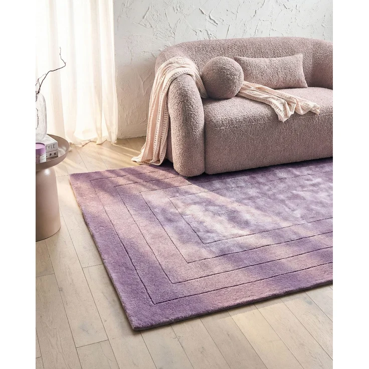 Teppich AMADO Violett 160x230 cm Viskose – Bild 3