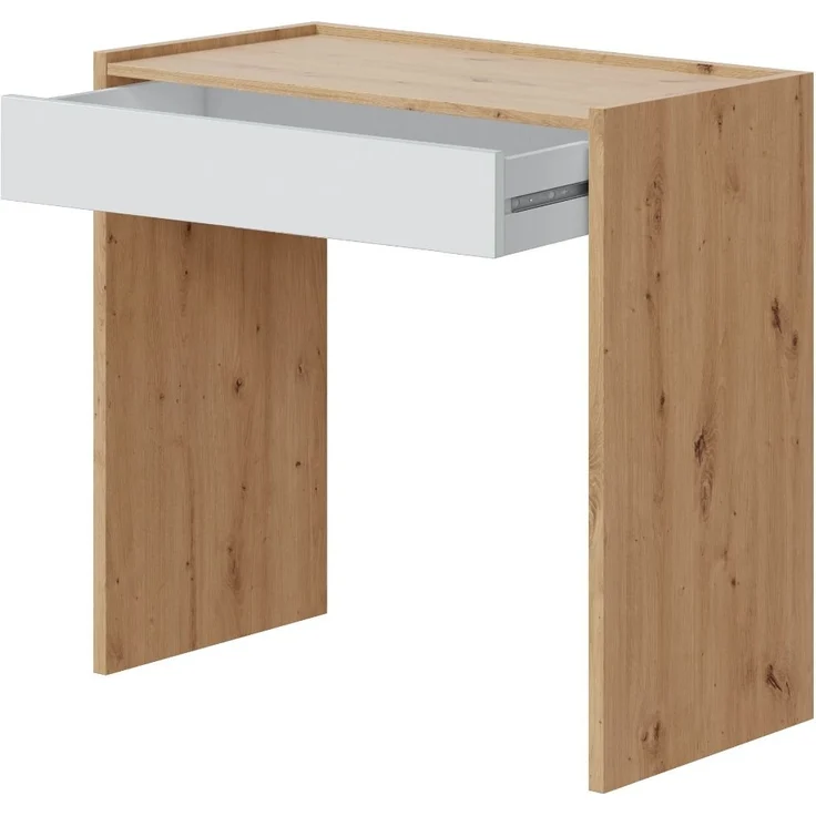 Calicosy Schreibtisch mit 1 Schublade Noa - L82 cm - Helles Holz – Bild 3