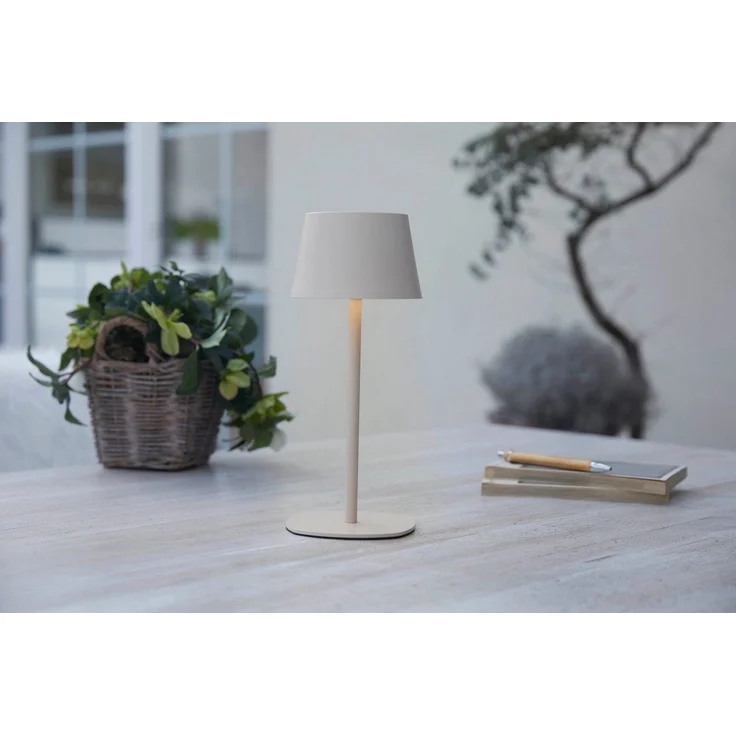 Northpoint LED Tischleuchte LED Akku Tischlampe Flaschenleuchte 3in1 45cm warmweiß – Bild 2