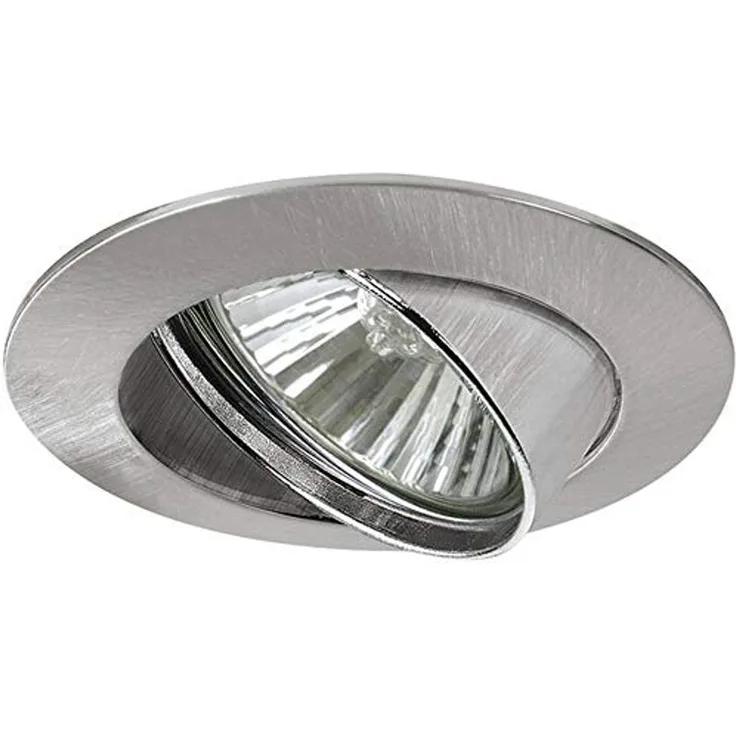 Paulmann No. 98878 Einbauleuchte Premium Line 230V 83mm Eisen gebürstet schwenkbar