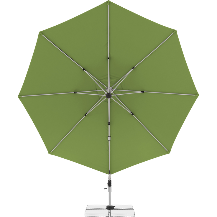 Doppler Sonnenschirm / Ampelschirm "Active Pendelschirm 370", freshgreen, Ø 370 cm – Bild 6