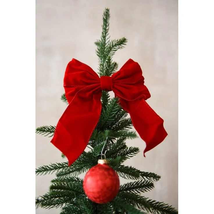 VIVANNO Künstlicher Weihnachtsbaum Kunststoff PINSAPO Konisch - Grün Naturgetreu, 90x90x180 cm – Bild 3