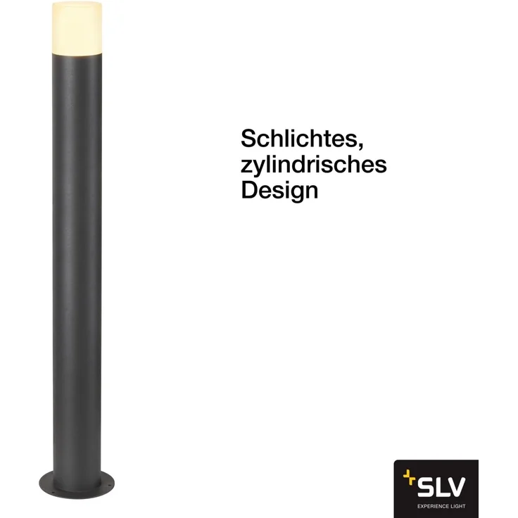 SLV 1006182 GRAFIT E27 90 Pole round Stehleuchte anthrazit – Bild 2