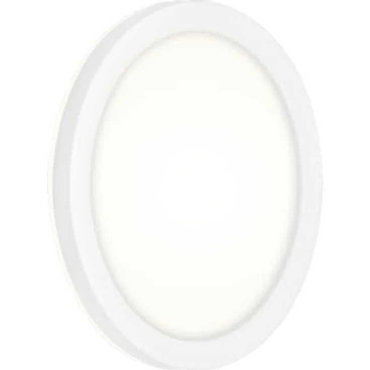 BRILONER LED Wandlampe, flach mit indirektem Licht, IP44 Außenleuchte, 21x2,8 cm, Weiß, 1200 Lumen, 4000K – Bild 1