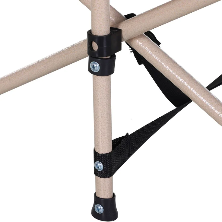 Feldbett mit Oxford-Bezug, klappbar mit Tragetasche, 190x68x52 cm, Blau – Bild 5