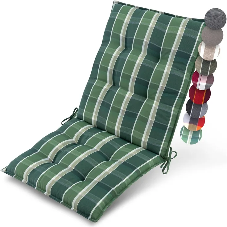 Beautissu Polsterauflage Sun-NL, Niederlehner Auflage 105x50x8cm