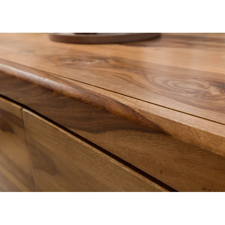 Couchtisch Sheesham 115x60x45 braun lackiert ANCONA #102 – Bild 5