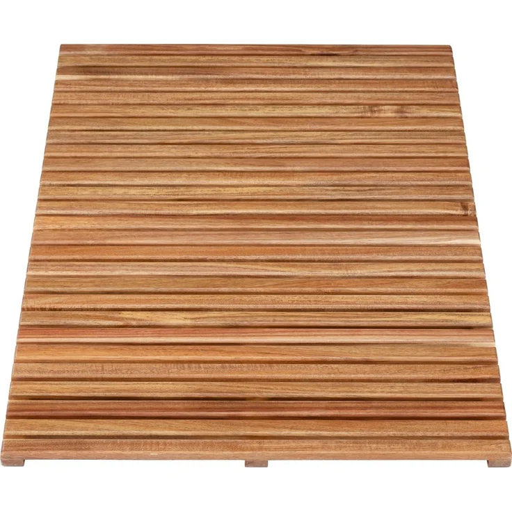 WENKO ACACIA Badematte 55 x 85 cm, Braun, aus Akazienholz – Bild 2