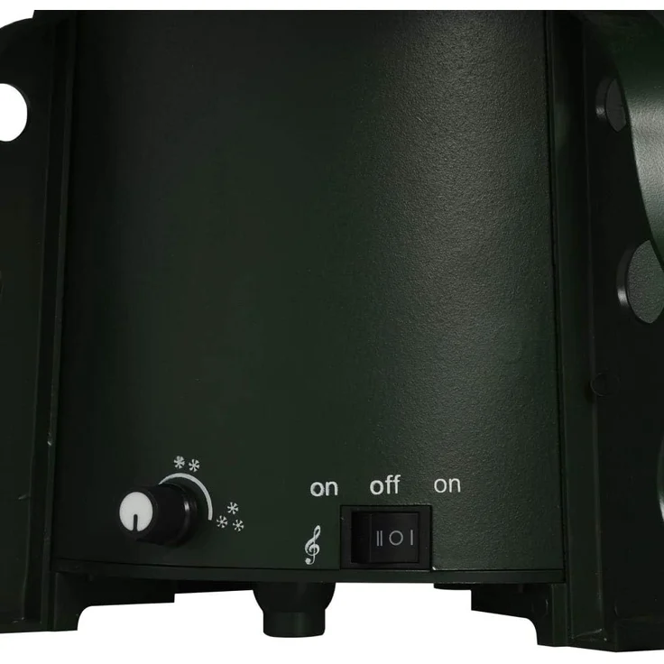 vidaXL Schneiender Weihnachtsbaum mit Schirmfuß Grün 170 cm 284335 – Bild 8