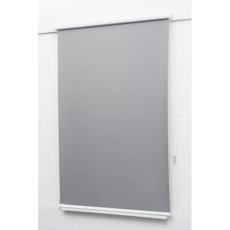Lysel - Qualitätskassettenrollo abdunkelnd steingrau, (B x H) 110cm x 175cm in grau/steingrau – Bild 6