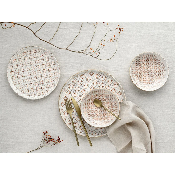 Uno Emiliana peach, Tellerset 12-tlg (mo) – Bild 6