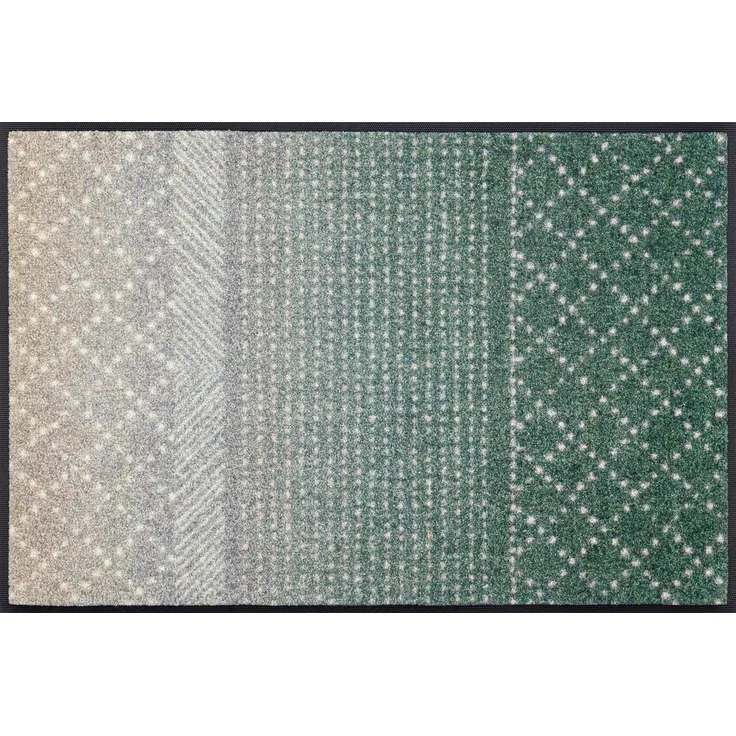 wash+dry by Kleen-Tex Fußmatte Green Desert, rechteckig, Höhe: 7 mm