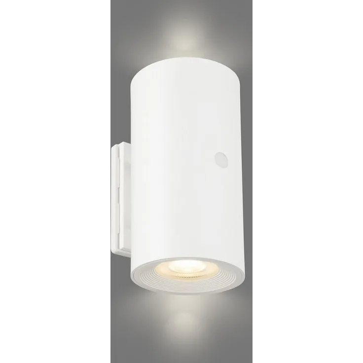 BRILONER Sticklights - LED Wandleuchte ohne Stromanschluss und ohne Bohren mit Akku, Touch, dimmbar, warmweißes Licht, Wandlampe zum Kleben, Leselampe, Wohnzimmerlampe, Flurlampe, 6,1x12 cm, Weiß