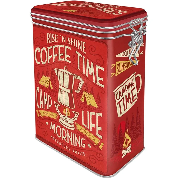 Nostalgic-Art Kaffeedose Aromadose - Outdoor & Activities - Camp Coffee Time – Bild 1