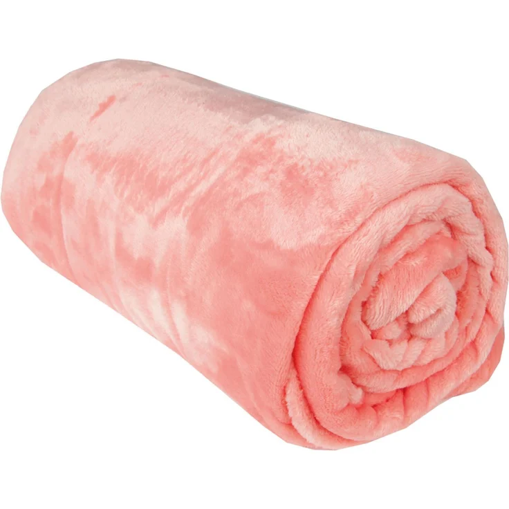 Kuscheldecke "Celina" Lachs 220x240 cm – Bild 6