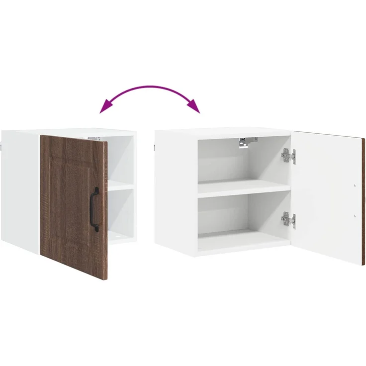 vidaXL Küchenschrank Braun Eichen-Optik 40 x 31 x 40 cm Holzwerkstoff 885239 – Bild 11