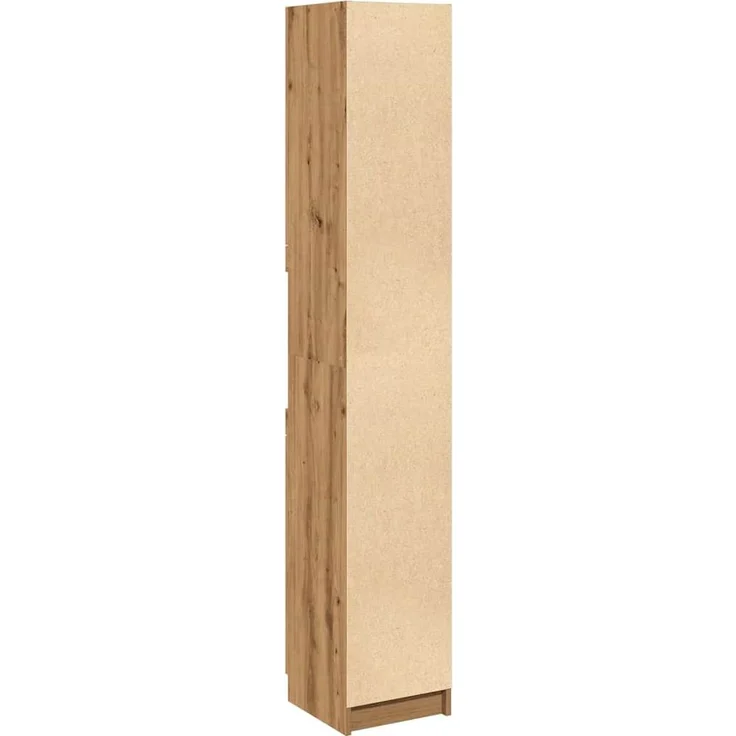vidaXL Badschrank Artisan-Eiche 32x34x188,5 cm Holzwerkstoff 856944 – Bild 5