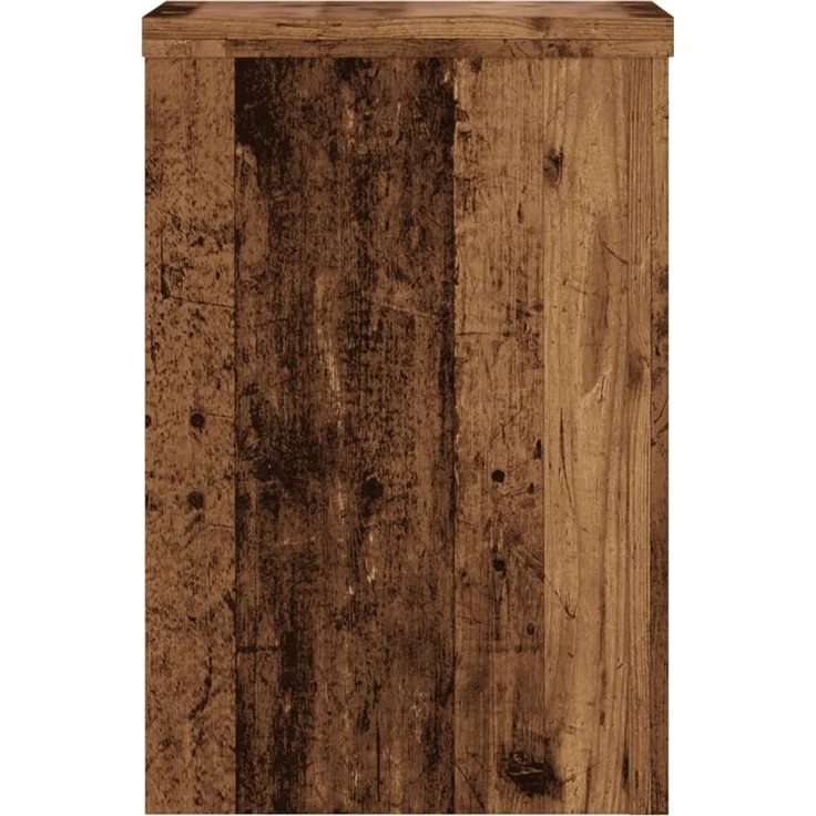 vidaXL Pflanzenständer 2 Stk. Altholz-Optik 25x25x35 cm Holzwerkstoff 852913 – Bild 4