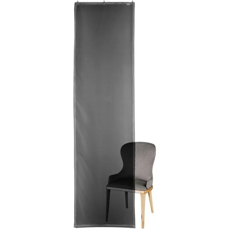 Brilliant Schiebegardine / Raumtrenner / Flächenvorhang / Transparent / 60x245cm, Store – Bild 4